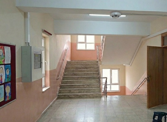 Okul Yangın İhbar ve Duman Dedektörü Sistemi Montajı